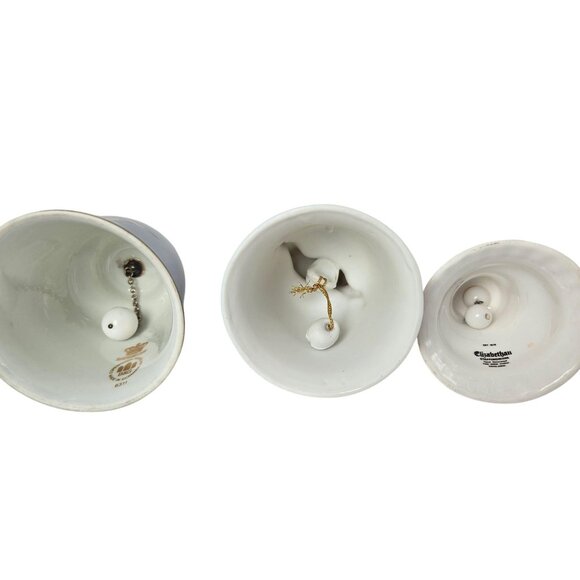 Vintage Ceramic Bell Collection Porcelain Bone China and 3 Collectible Sources - Picture 2 of 10